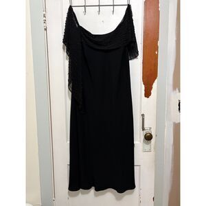 Black Beaded Gown